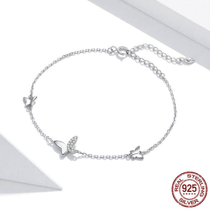 925 Silver Butterfly Dancing Bracelet for Women – Avaiya Gems