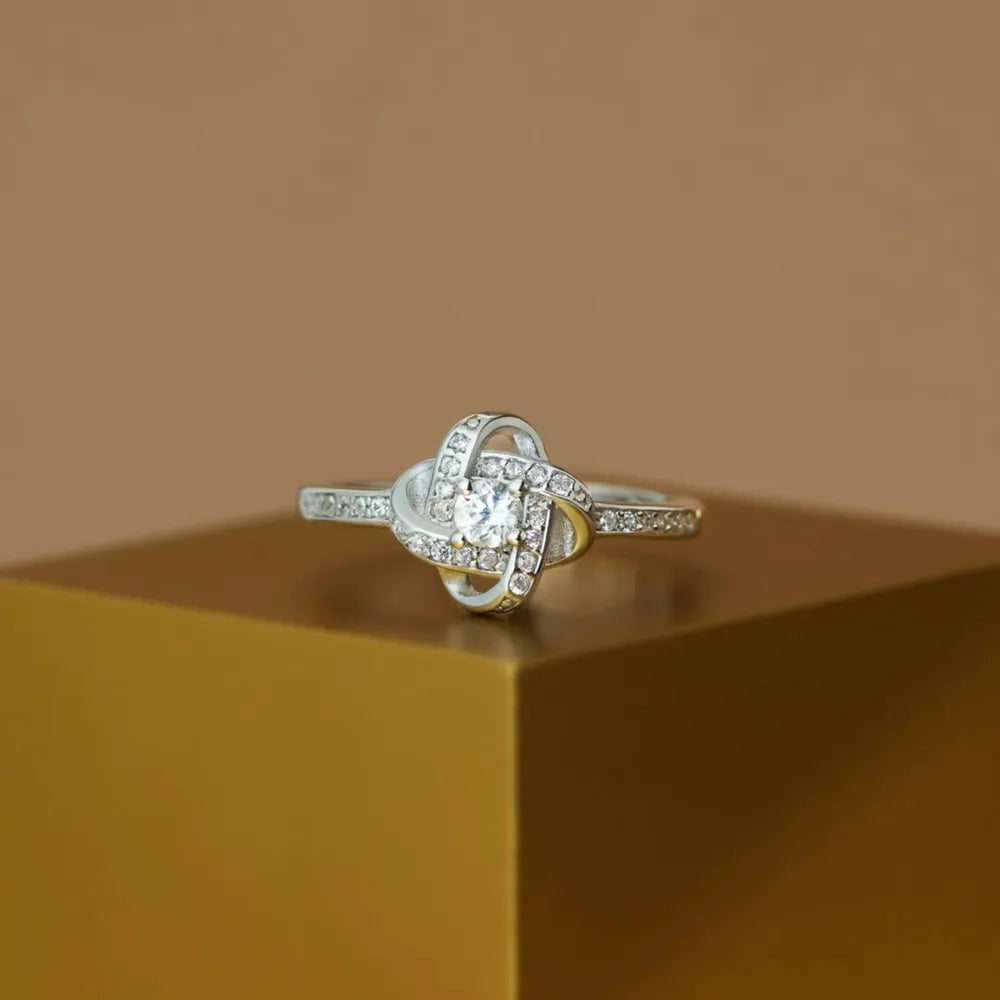 925 Sterling Silver Inlaid Zircon Ring – photo 2 – Avaiya Gems