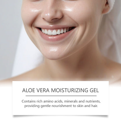 OceAura Aloe Vera Moisturizing Gel Gently Nourishes Facial Skin, Moisturizing And Refreshing Aloe... – photo 2 – Avaiya Gems