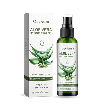 OceAura Aloe Vera Moisturizing Gel Gently Nourishes Facial Skin, Moisturizing And Refreshing Aloe... – Avaiya Gems