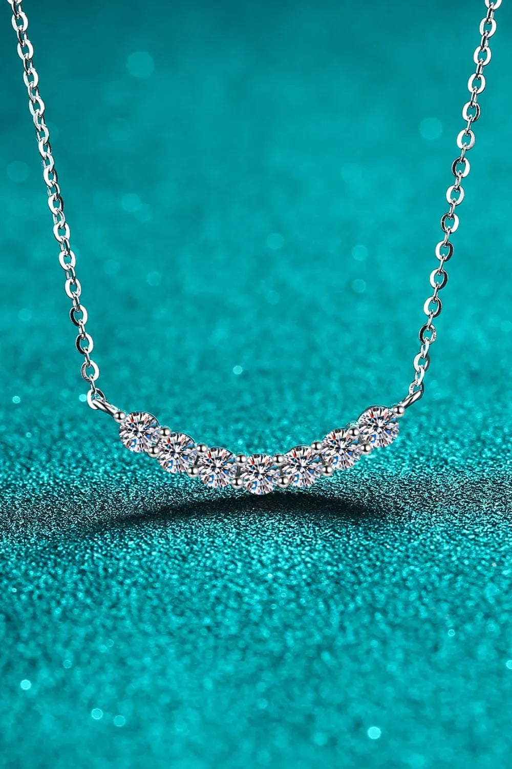 1.4 Carat Moissanite 925 Sterling Silver Necklace – photo 3 – Avaiya Gems