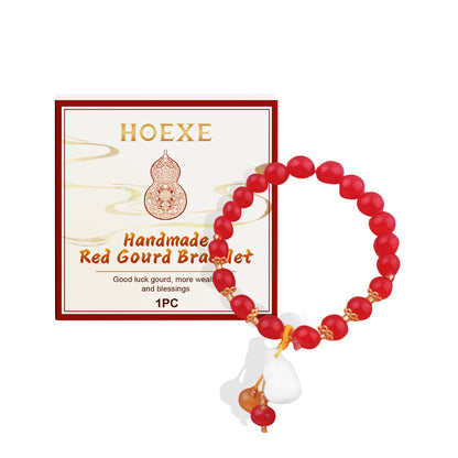 Handmade Red Gourd Bracelet Fashion Elegant Durable Niche Design Dating Red Bracelet – Avaiya Gems