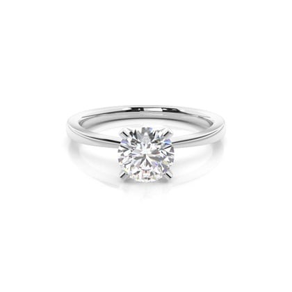 4 Prong Setting Large Engagement Ring