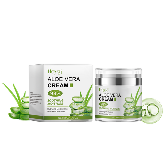 Hoygi Aloe Vera Moisturizing Cream, Gently Hydrates Moisturizing, Brightening And Tender Facial S... – Avaiya Gems