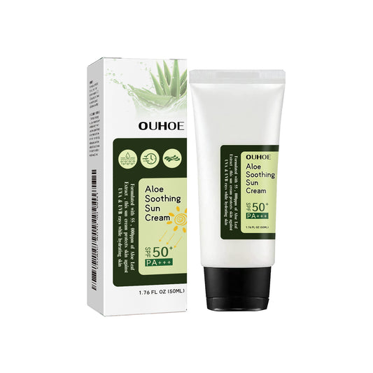 OUHOE Aloe Vera Protective Cream, Hydrating Fresh Isolating UV Protection Cream – Avaiya Gems