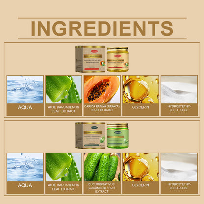 WoodSleep Cucumber And Aloe Vera Hydrating Gel Facial Cleansing Aloe Vera Gel Moisturizing Nouris... – photo 5 – Avaiya Gems