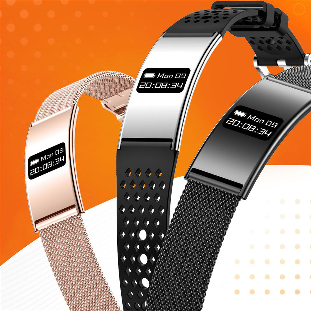 B8 Smart Bracelet, Ultra-Thin Sports Band with Heart Rate, Blood Oxygen, Sleep & Female Menstrual... – photo 6 – Avaiya Gems