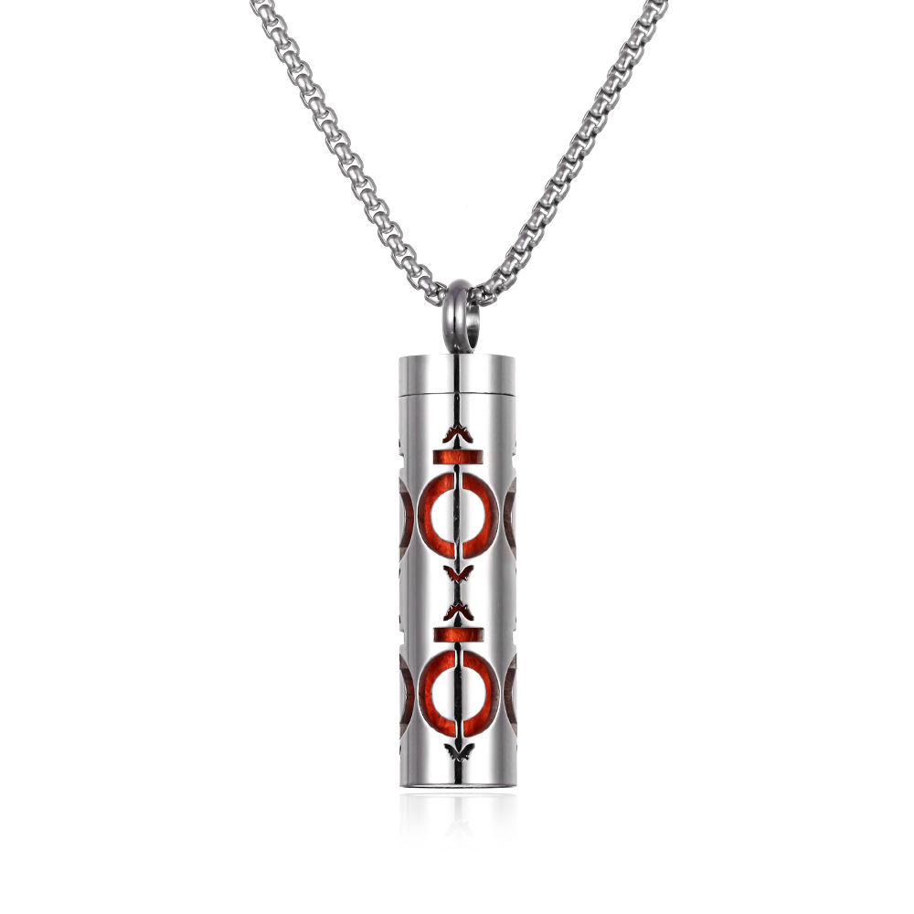 Aromatherapy Scent Keeper Pendant – Wearable Essential Oil Diffuser Necklace