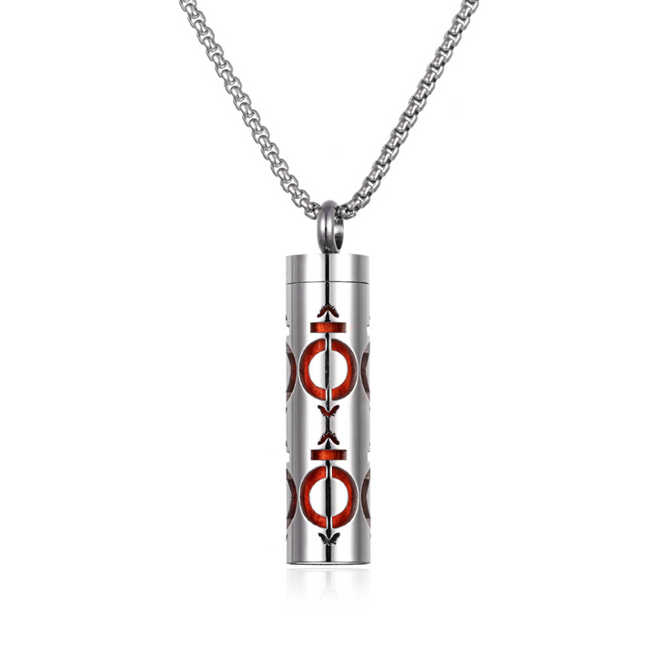 Aromatherapy Scent Keeper Pendant – Wearable Essential Oil Diffuser Necklace