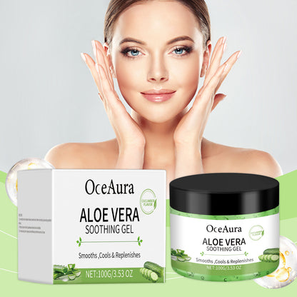 OceAura Aloe Vera Cucumber Gel, Moisturizing And Cooling Body Care Moisturizing And Refreshing Sk... – photo 2 – Avaiya Gems
