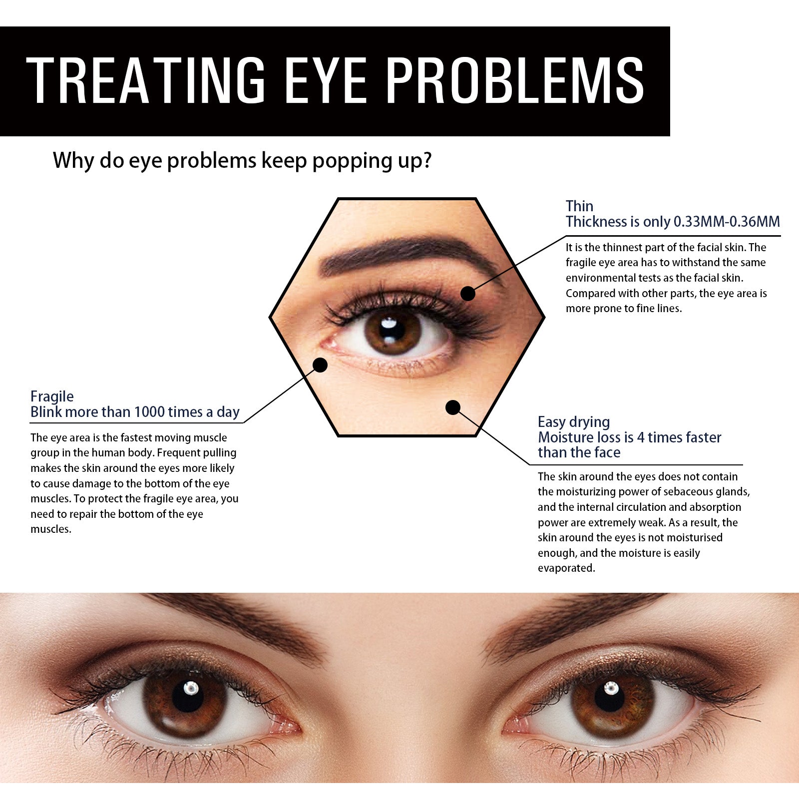 Aloe Vera Eye Gel Patch Reduces Fine Lines Under Eyes, Dark Circles Under Eyes, Firming Eyes, Ant... – photo 3 – Avaiya Gems