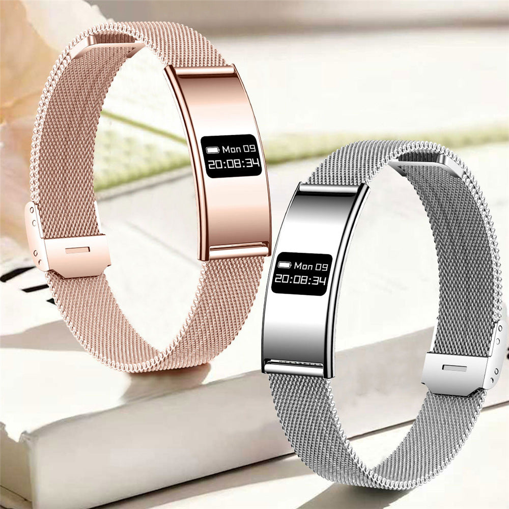 B8 Smart Bracelet, Ultra-Thin Sports Band with Heart Rate, Blood Oxygen, Sleep & Female Menstrual... – photo 4 – Avaiya Gems