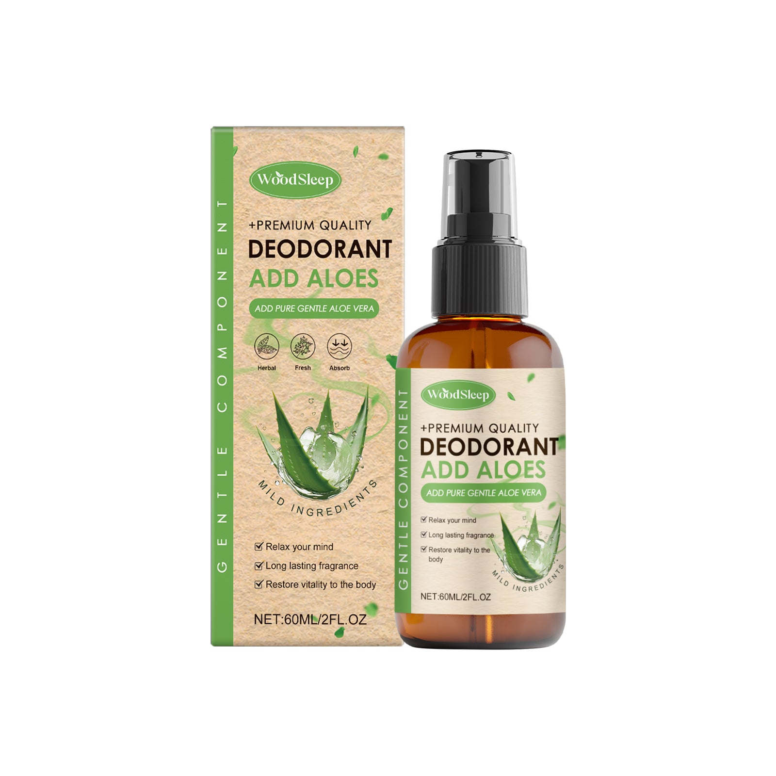 Woodsleep Aloe Vera Magnesium Spray Pamper Your Night's Sleep With A Restful Daily Body Treatment... – Avaiya Gems