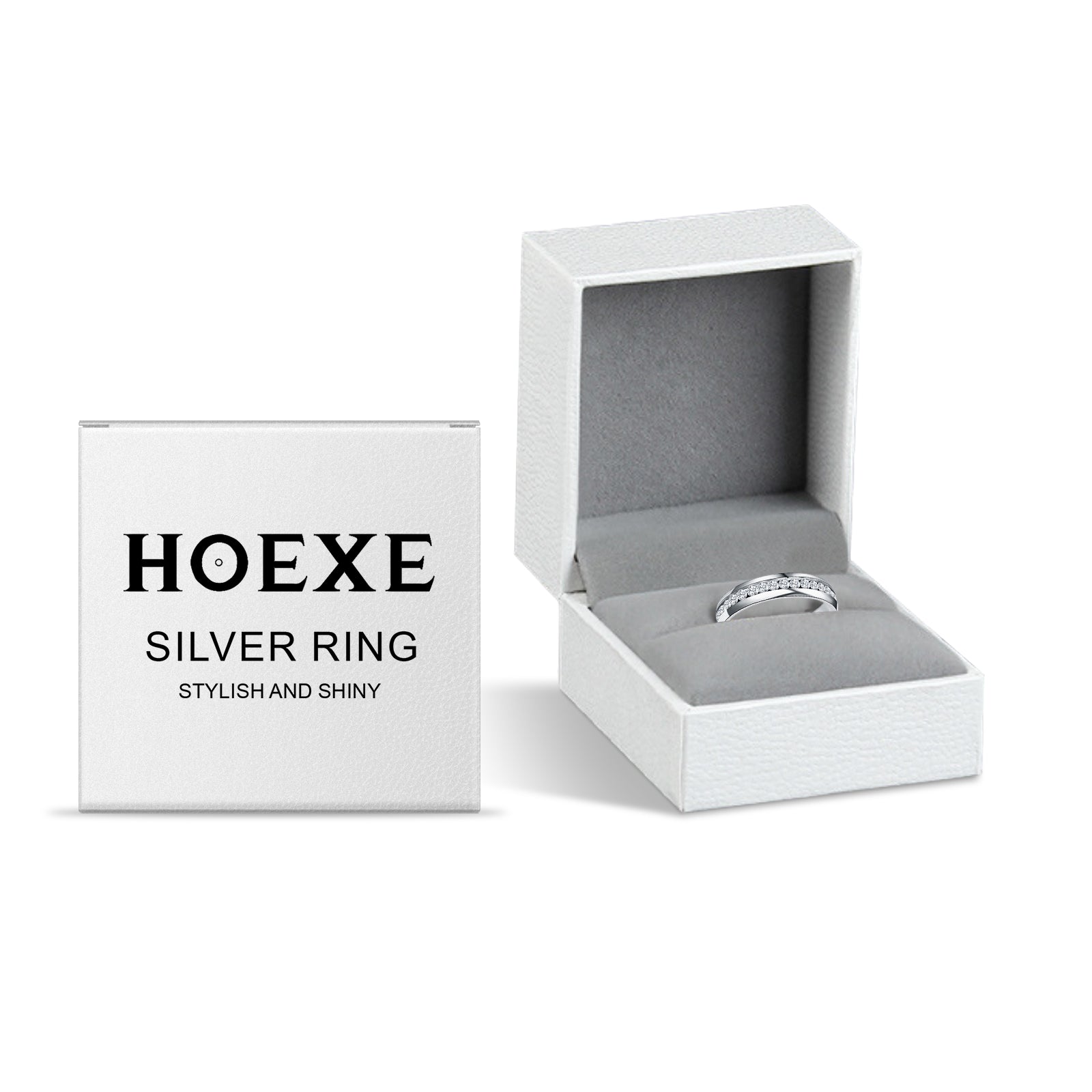 Hoexe Silver Dot Diamond Ring, Care For Daily Life Wear Comfortable Sports Ring For Men And Women – Avaiya Gems