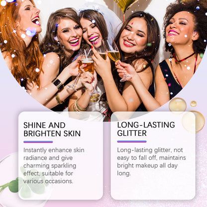 Brightening Glitter Spray, Glitter Highlight Spray Natural Stereo Long-Lasting Brightening Glitter – photo 2 – Avaiya Gems