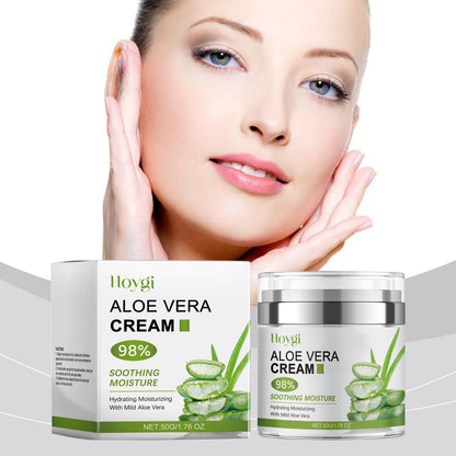 Hoygi Aloe Vera Moisturizing Cream, Gently Hydrates Moisturizing, Brightening And Tender Facial S... – photo 2 – Avaiya Gems