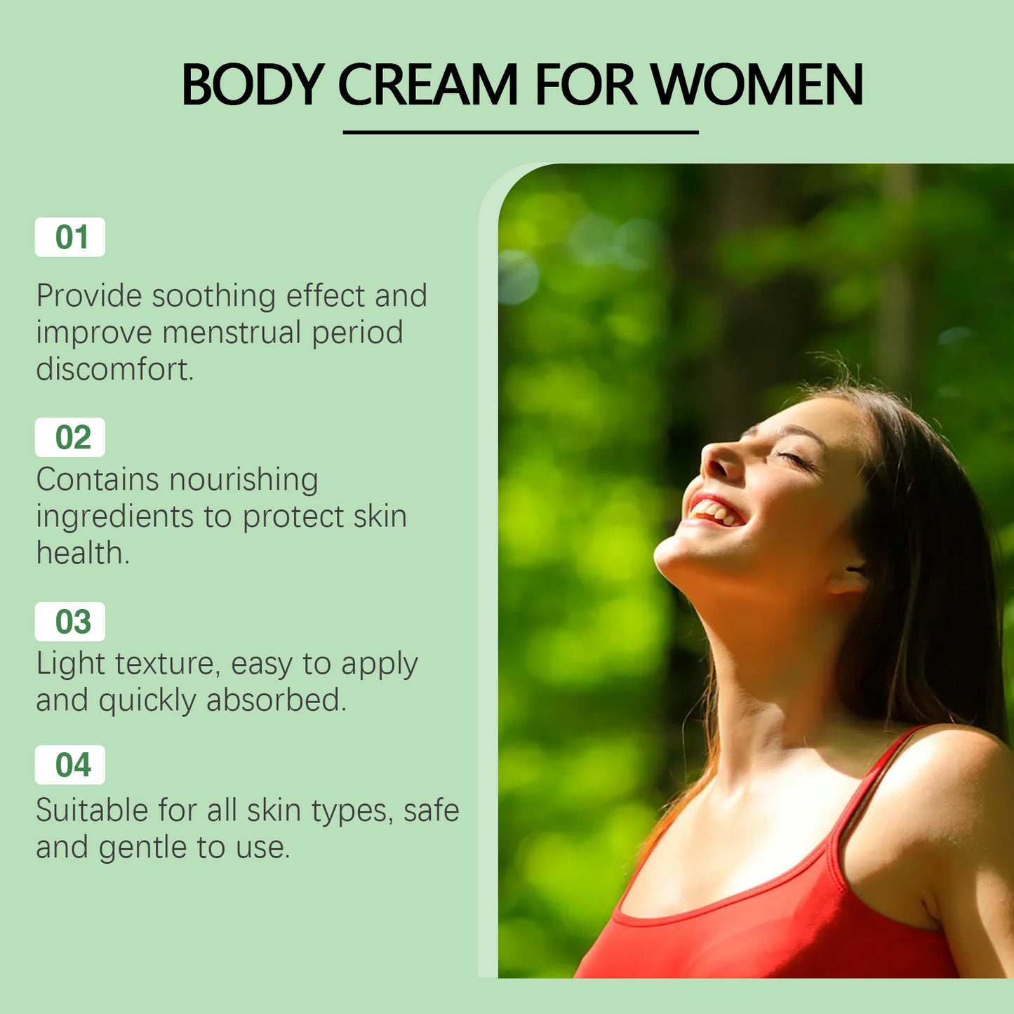Menstrual Relief Ointment Aloe Vera Moisturizes And Nourishes Menstrual Pain Relief Yam Cream – photo 3 – Avaiya Gems