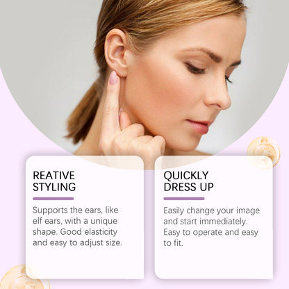 Eelhope Fairy Ear Mask Ear Flapper Ear Invisible Comfortable Breathable Waterproof Support Ear At... – photo 4 – Avaiya Gems