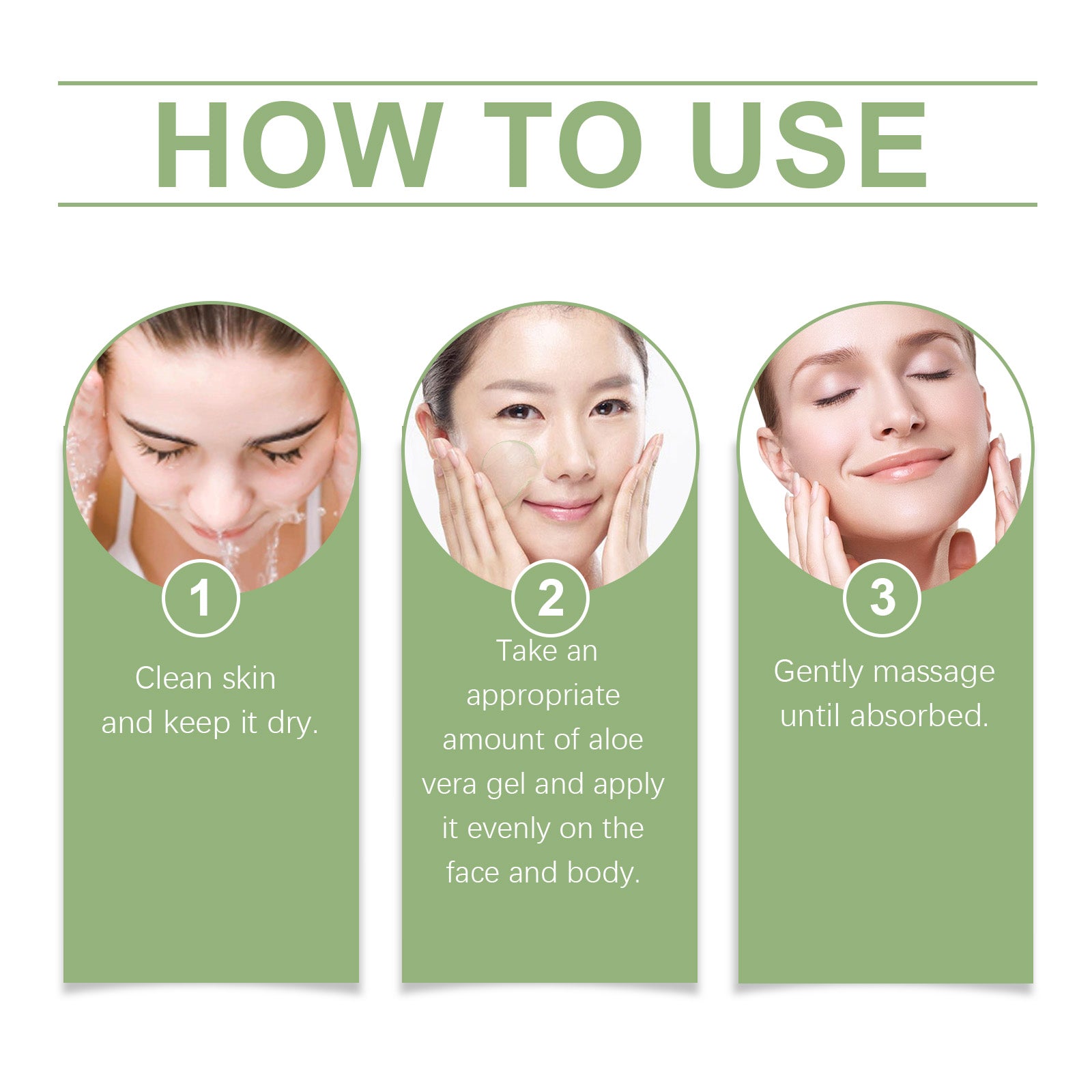 OceAura Moisturizing Aloe Vera Gel Moisturizes And Nourishes Skin After Sun – photo 2 – Avaiya Gems