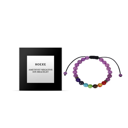 Hoexe Amethyst Bracelet, Turquoise Simple Fashion Personality Male And Female Couples Pink Crysta... – Avaiya Gems