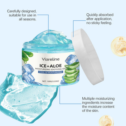 Aloe Vera Moisturizing Gel Moisturizing Face Essence Repair After Sun Facial Care – photo 4 – Avaiya Gems
