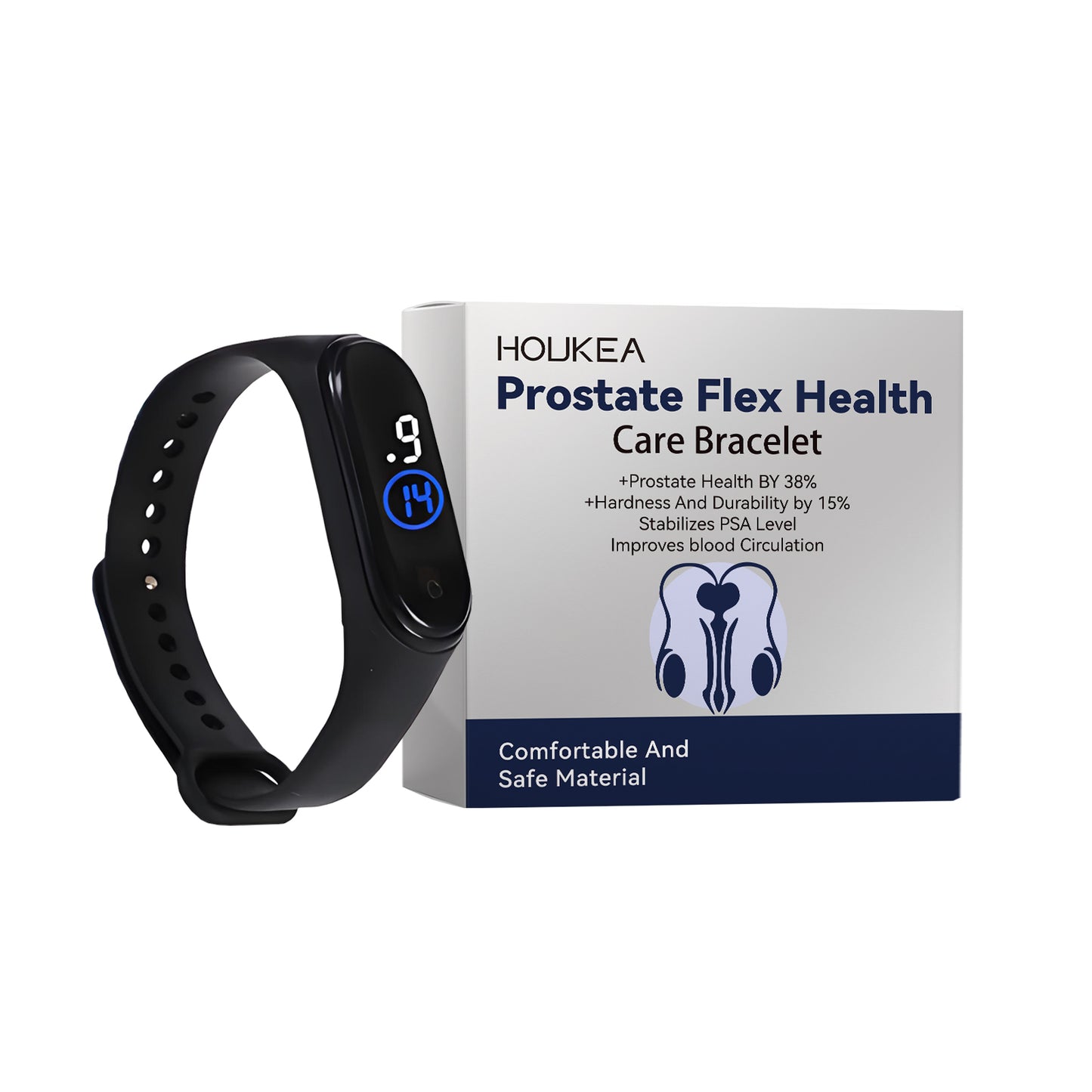 Men's Care Bracelet, Body Relief Discomfort Daily Portable Fashion Wear Gentle Care Bracelet – Avaiya Gems