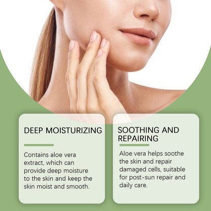 Aloe Vera Skin Care Gel, Moisturizing Facial Moisturizing Acne Skin Moisturizing After Sun Soothi... – photo 4 – Avaiya Gems