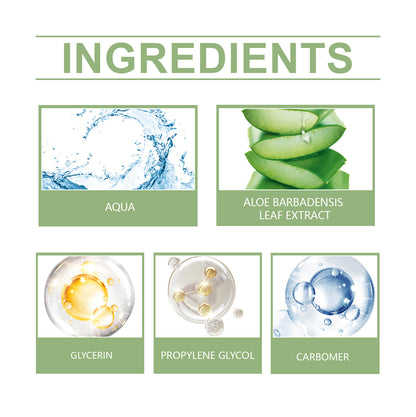 Aloe Vera Skin Care Gel, Moisturizing Facial Moisturizing Acne Skin Moisturizing After Sun Soothi... – photo 6 – Avaiya Gems