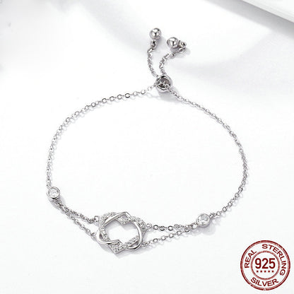 Love pure silver bracelet S925 jewelry – photo 5 – Avaiya Gems