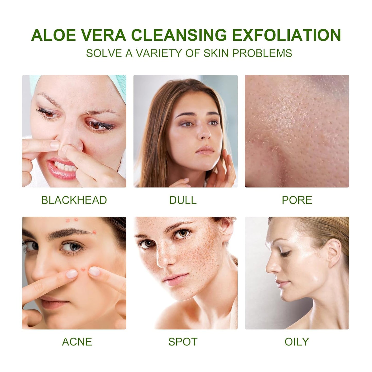 Aloe Vera Scrub For Deep Cleansing, Exfoliating And Smoothing Acne Marks, Soft Skin Scrub – Avaiya Gems
