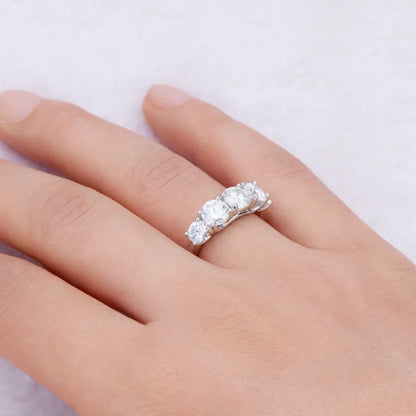 3.6 Carat Moissanite 925 Sterling Silver Ring – photo 5 – Avaiya Gems