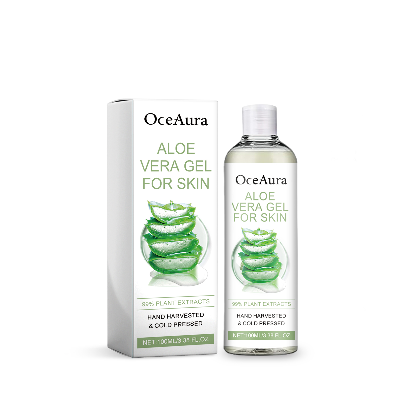 OceAura Moisturizing Aloe Vera Gel Moisturizes And Nourishes Skin After Sun – photo 3 – Avaiya Gems