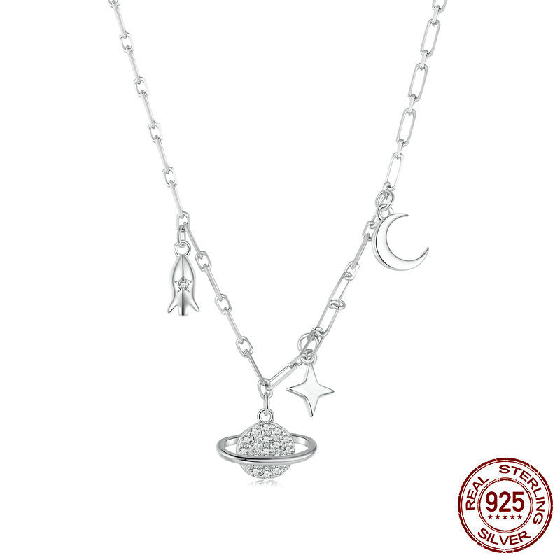 925 Silver Starry Sky Necklace for Women – Avaiya Gems