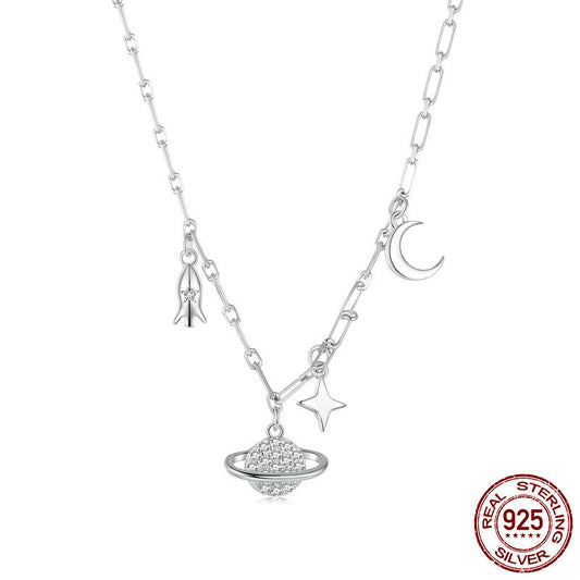 925 Silver Starry Sky Necklace for Women – Avaiya Gems