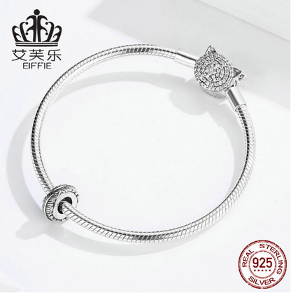New Original Sterling Silver Feather Beads S925 Silver Loose Beads DIY Bracelet Accessories Perso... – photo 2 – Avaiya Gems