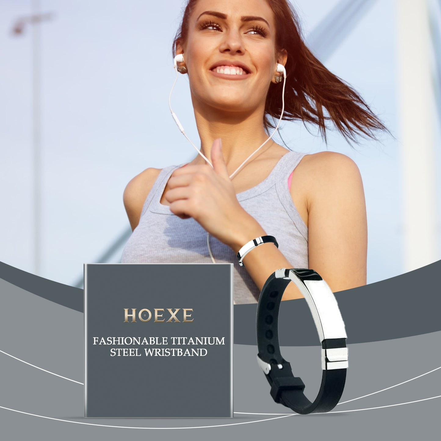 Fashion Titanium Steel Bracelet, Personalized Fashion Decoration Comfortable Fashion Portable Uni... – photo 2 – Avaiya Gems
