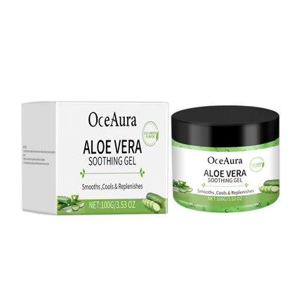 OceAura Aloe Vera Cucumber Gel, Moisturizing And Cooling Body Care Moisturizing And Refreshing Sk... – Avaiya Gems