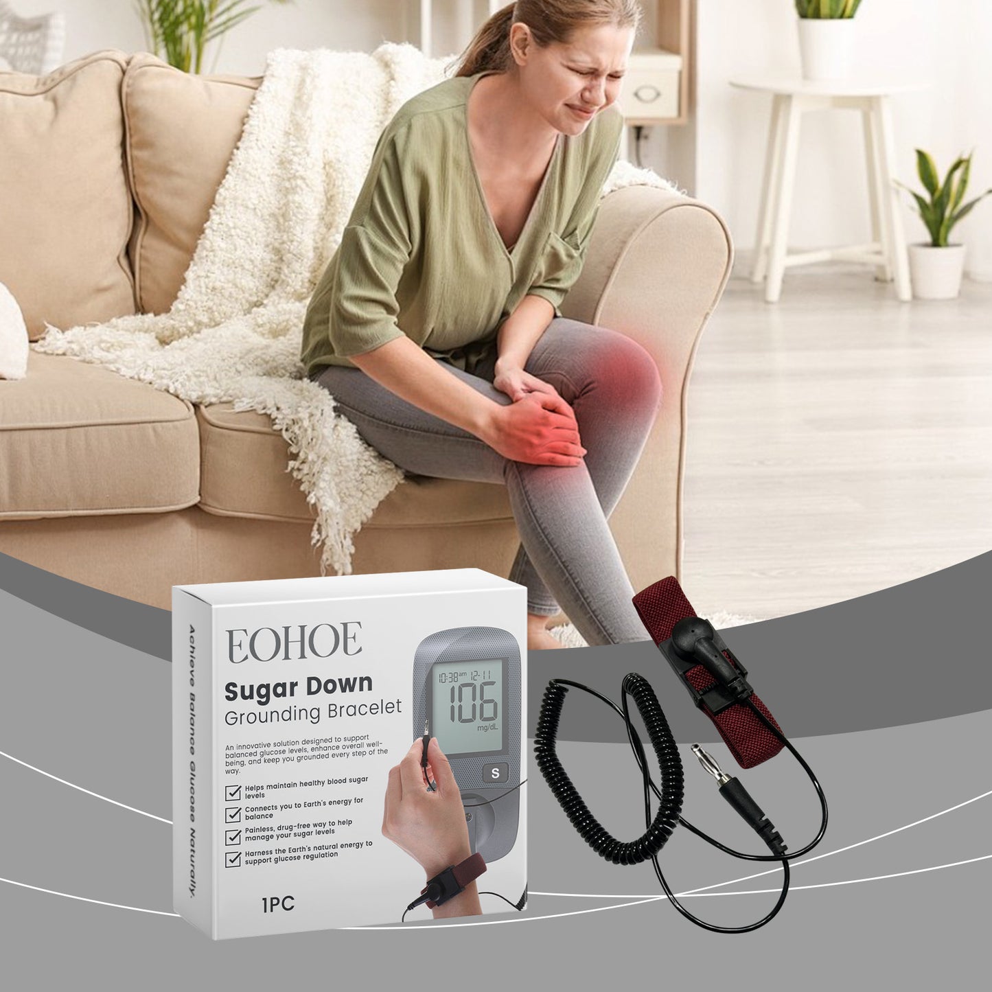EOHOE Body Care Bracelet, Gentle Care Nourishes Body And Relieves Discomfort Daily Convenient Car... – photo 2 – Avaiya Gems