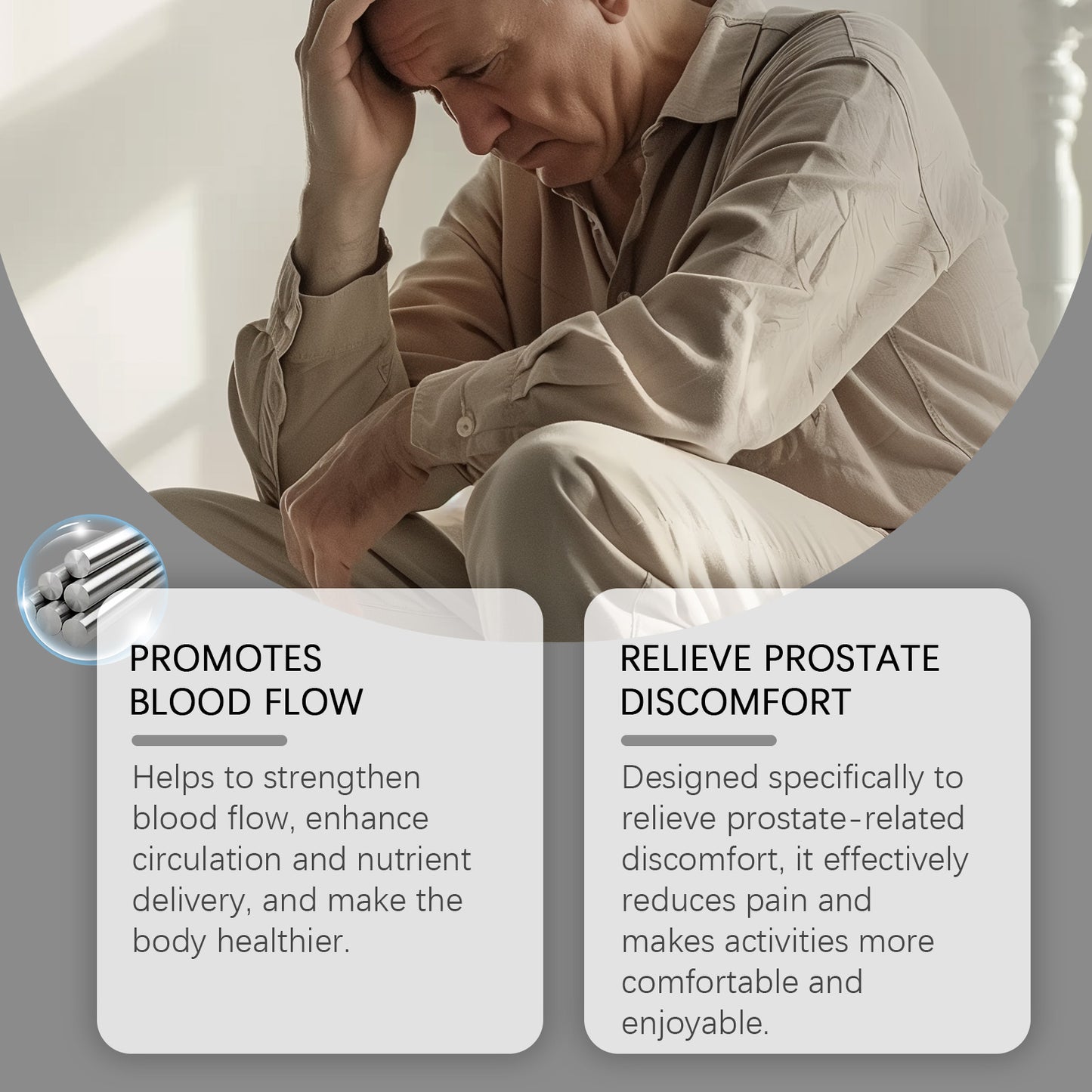 Hoexe Light Luxury Flow-Fire Ring, Relieve Physical Discomfort, Enhance Vitality Care For Men's H... – photo 3 – Avaiya Gems