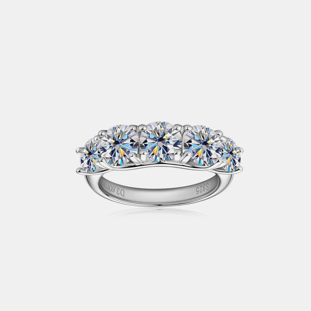 3.6 Carat Moissanite 925 Sterling Silver Ring – Avaiya Gems