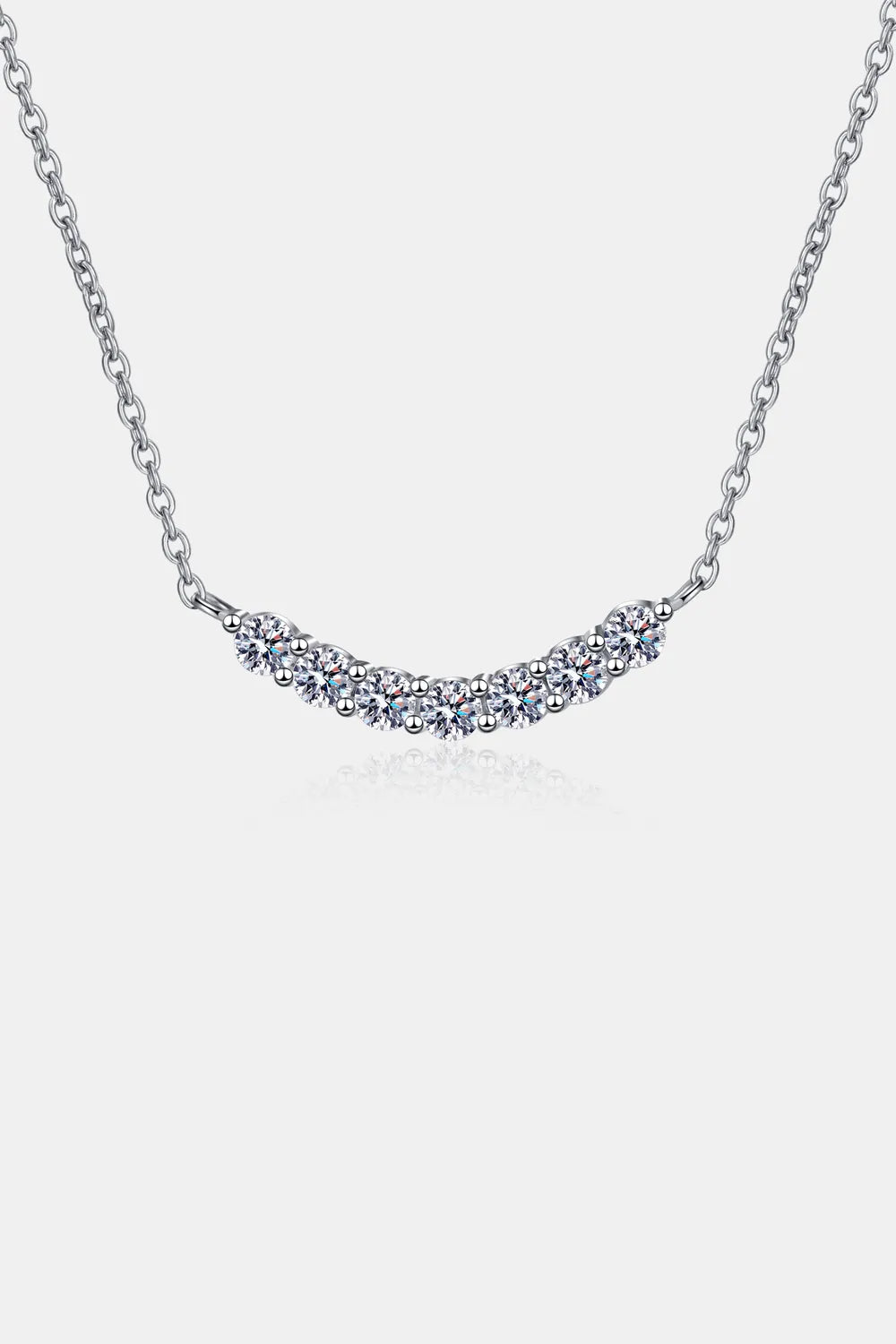 1.4 Carat Moissanite 925 Sterling Silver Necklace – Avaiya Gems