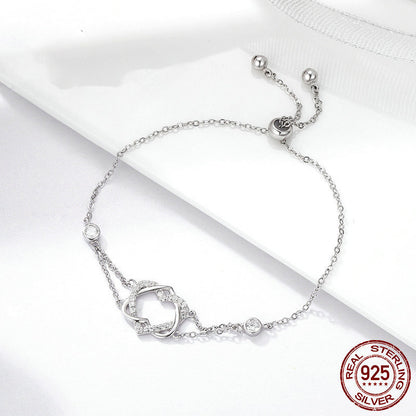 Love pure silver bracelet S925 jewelry – photo 4 – Avaiya Gems