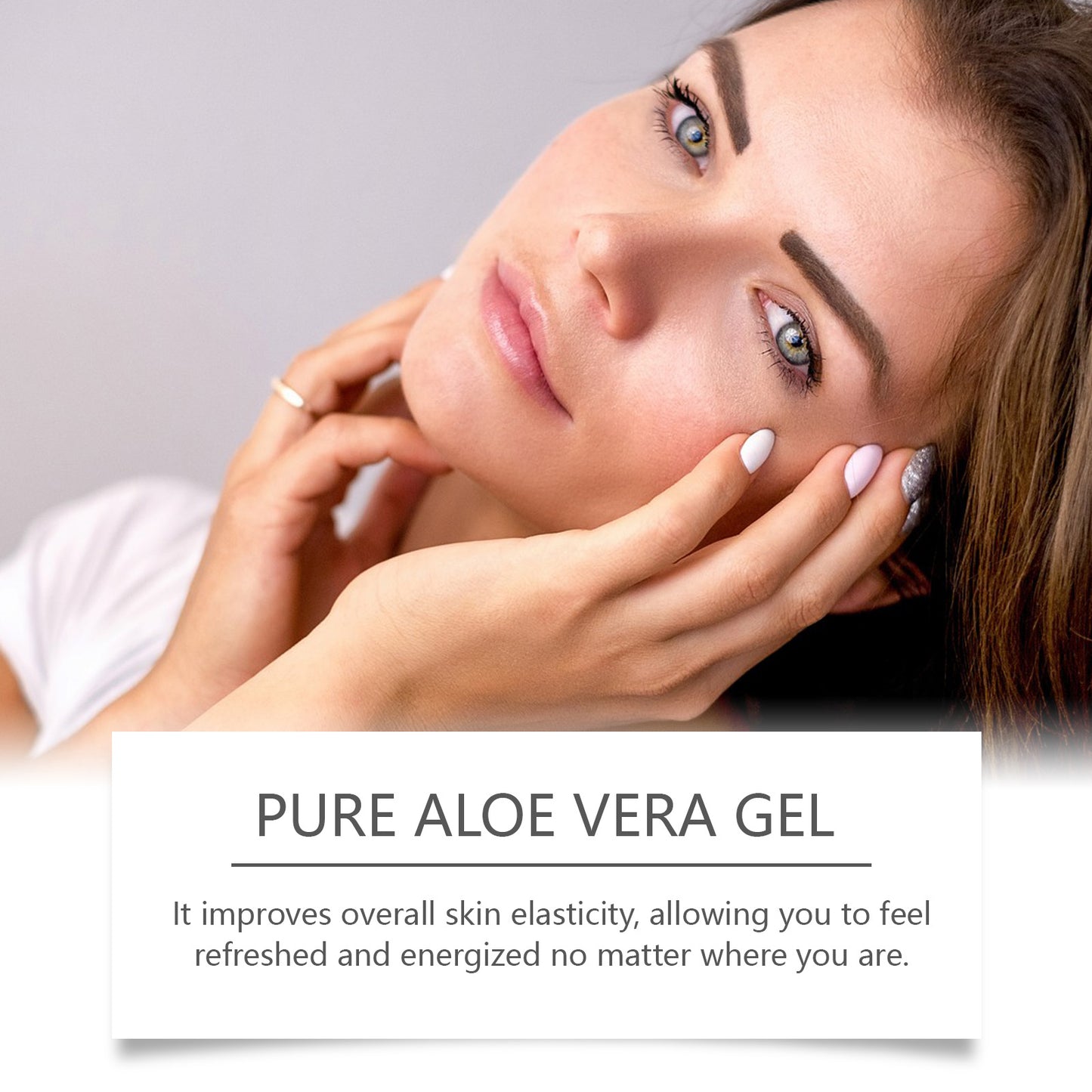 Aloe Vera Skin Care Gel, Moisturizing Facial Moisturizing Acne Skin Moisturizing After Sun Soothi... – photo 5 – Avaiya Gems