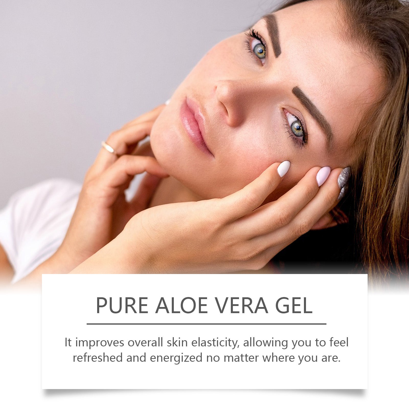 Aloe Vera Skin Care Gel, Moisturizing Facial Moisturizing Acne Skin Moisturizing After Sun Soothi... – photo 5 – Avaiya Gems