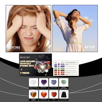 Heart Healing Crystal Chakra Kit – photo 3 – Avaiya Gems