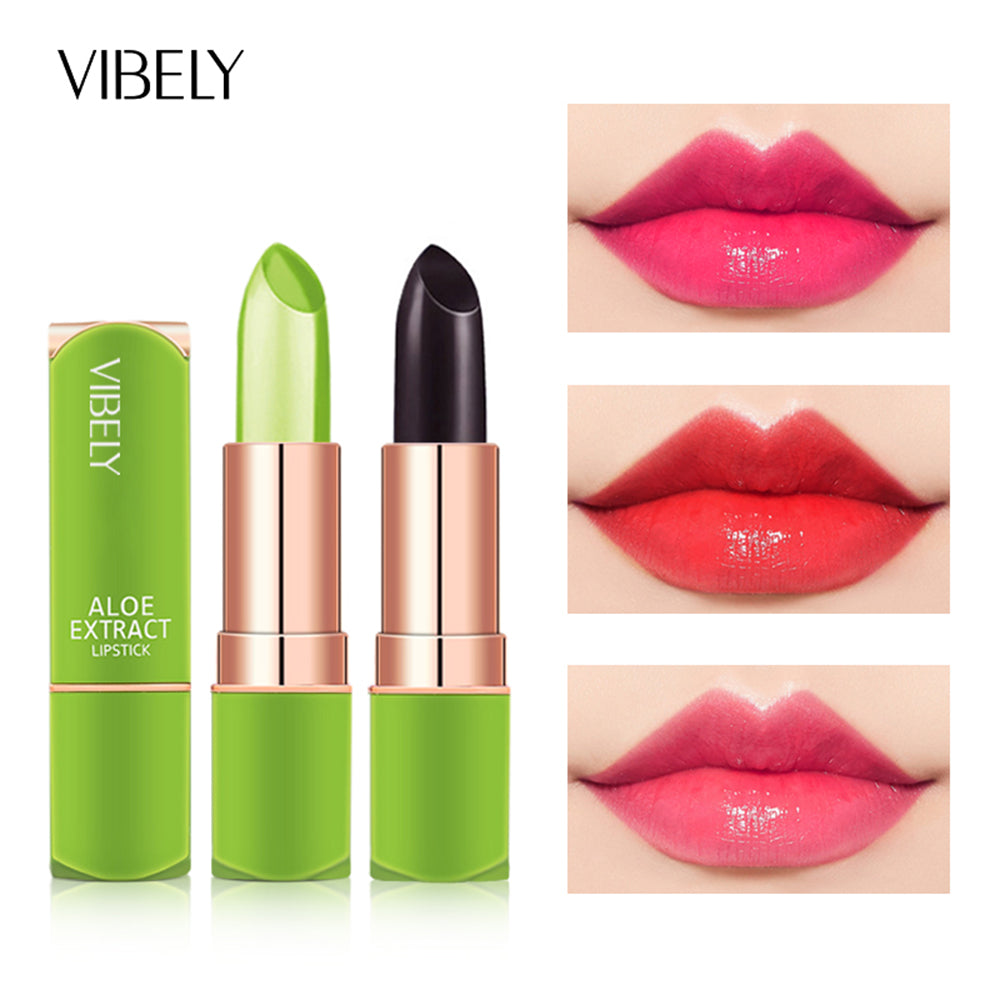 VIBELY Aloe Vera Moisturizing Moisturizing Warm Color Jelly Lipstick Lip Gloss Lip Care Lip Care ... – Avaiya Gems
