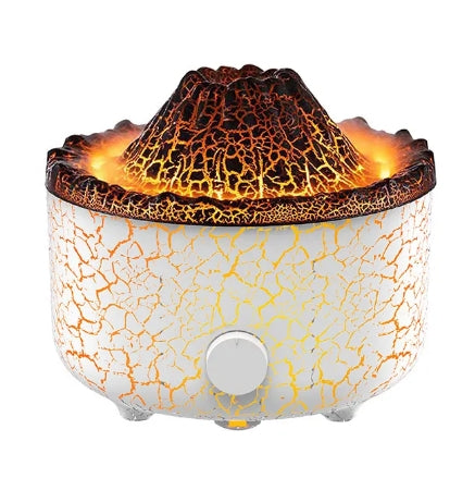 Volcano Aromatherapy Diffuser – Humidifier with Jellyfish Flame Effect
