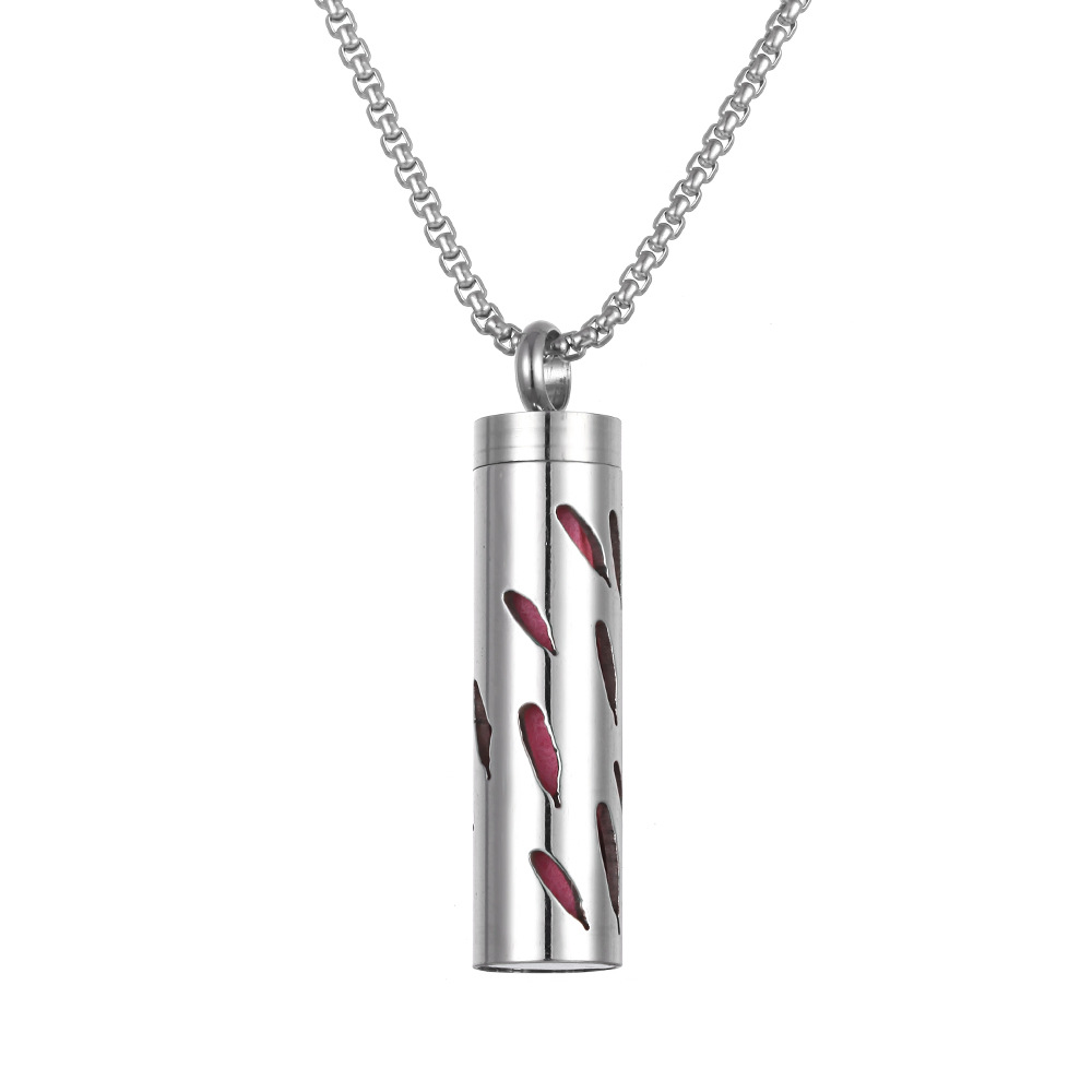 Aromatherapy Scent Keeper Pendant – Wearable Essential Oil Diffuser Necklace