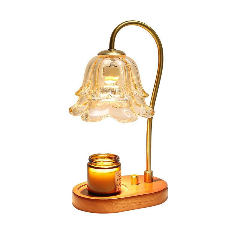 Aromatherapy Candle Lamp – Essential Oil Wax Melt Diffuser &amp; Mood Light