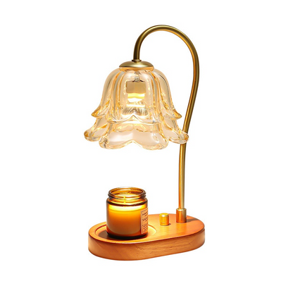 Aromatherapy Candle Lamp – Essential Oil Wax Melt Diffuser & Mood Light